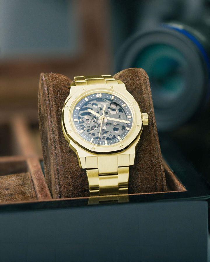 Nomods Seiko Mod - Petrichor 37mm Gold
