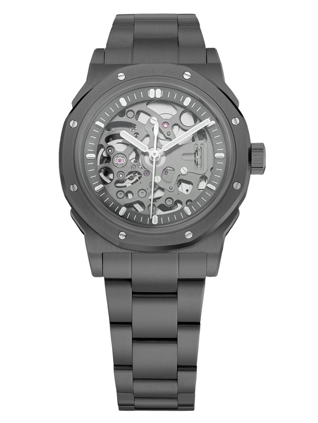 Nomods Seiko Mod - Petrichor 37mm Gun Metal