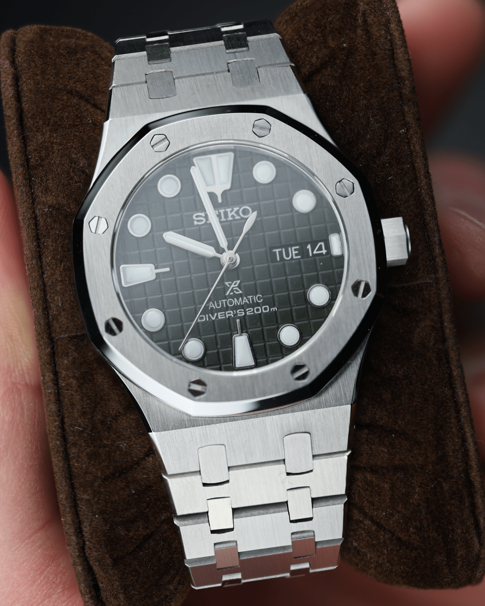 Nomods Seiko Mod Royal Oak OEM Waffle