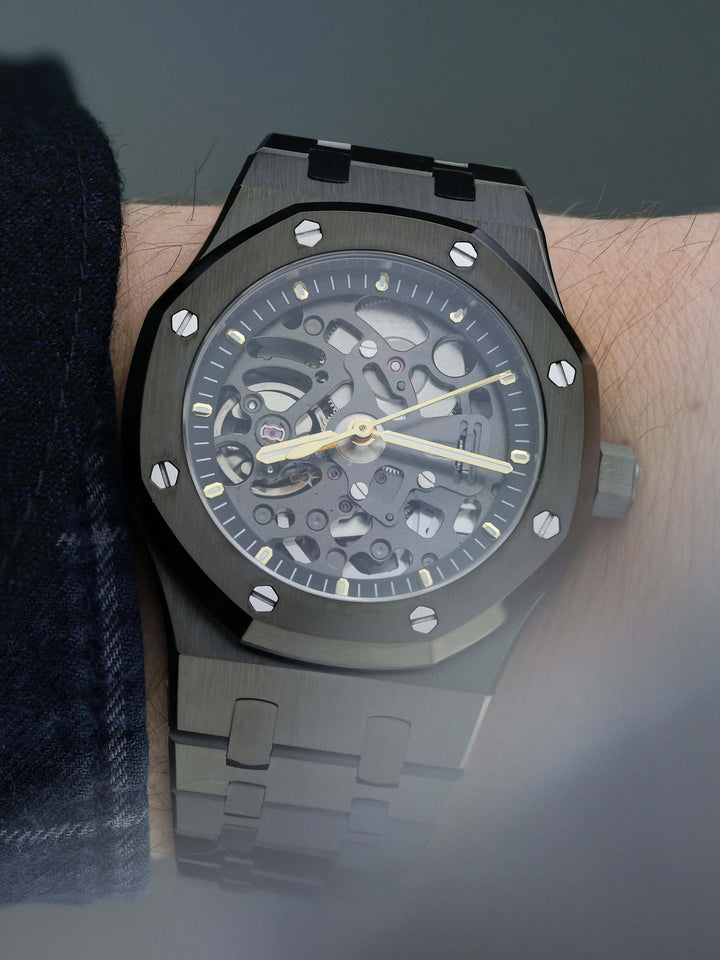 37 mm Royal Oak Seiko Mod – Gunmetal