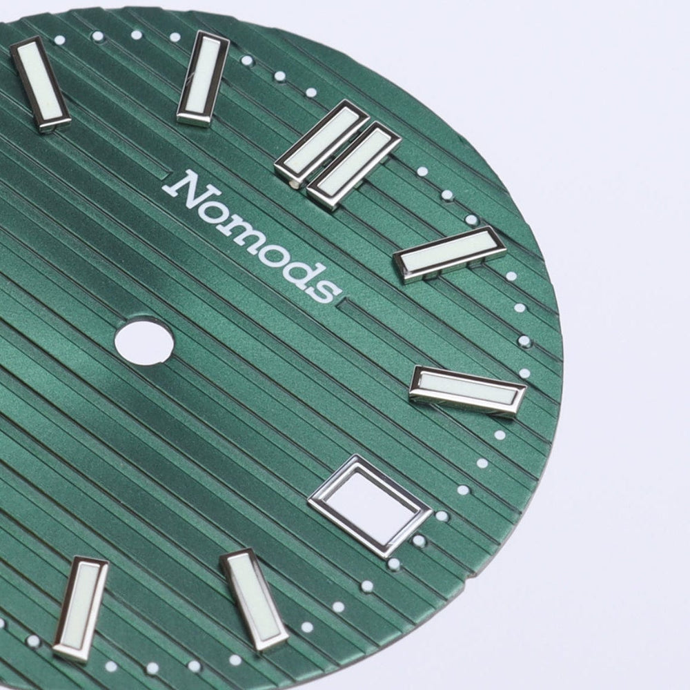 Nomods Dial for Nautilus Seikonaut Seiko Mod NH35 Green