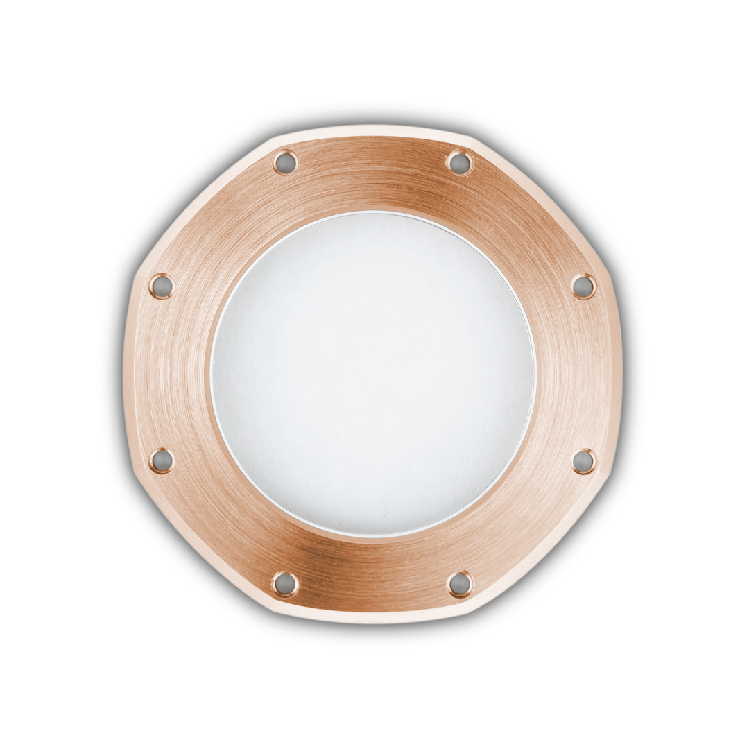 Nomods Rose gold Royal Oak 37mm Seiko Mod Spare Caseback