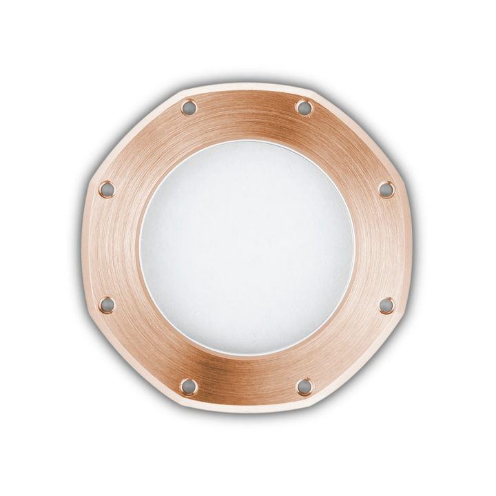 Nomods Rose gold Royal Oak 37mm Seiko Mod Spare Caseback