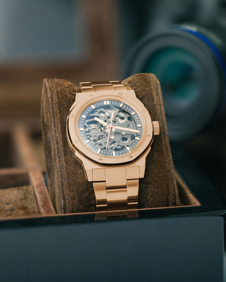 Nomods Seiko Mod - Petrichor 37mm Rose Gold