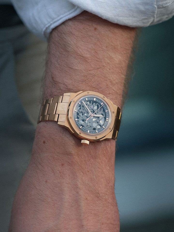 Nomods Seiko Mod - Petrichor 37mm Rose Gold