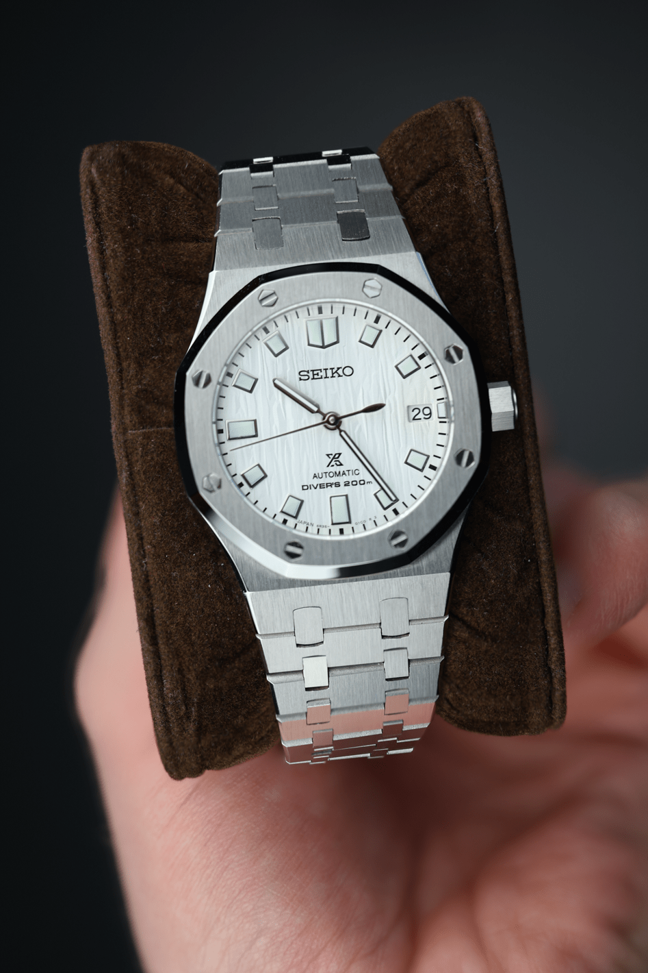 Nomods Seiko Mod Royal Oak OEM Birch