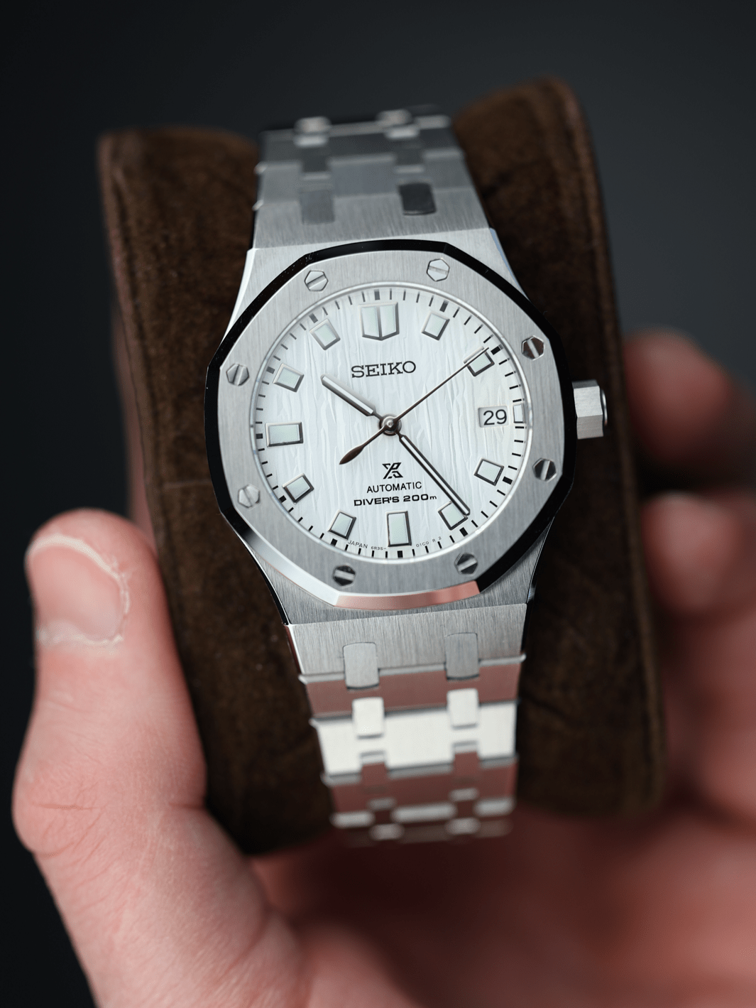 Nomods Seiko Mod Royal Oak OEM Birch