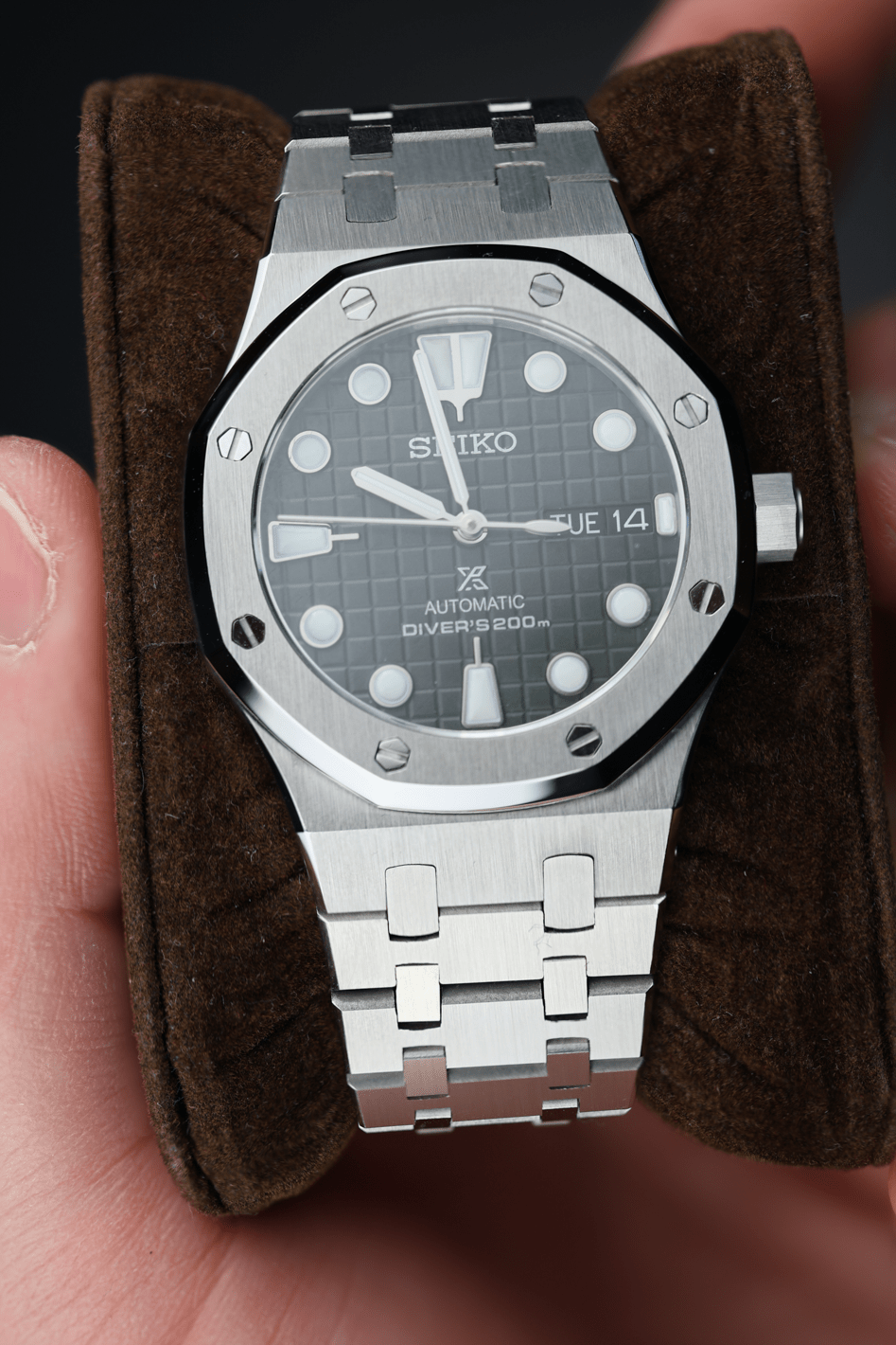 Nomods Seiko Mod Royal Oak OEM Waffle