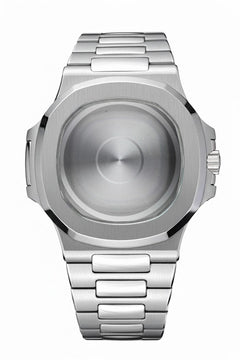 Nomods Solid caseback / Clear AR Silver Seikonaut Seiko Mod Case – NH35/NH7x (Ultra-Thin)