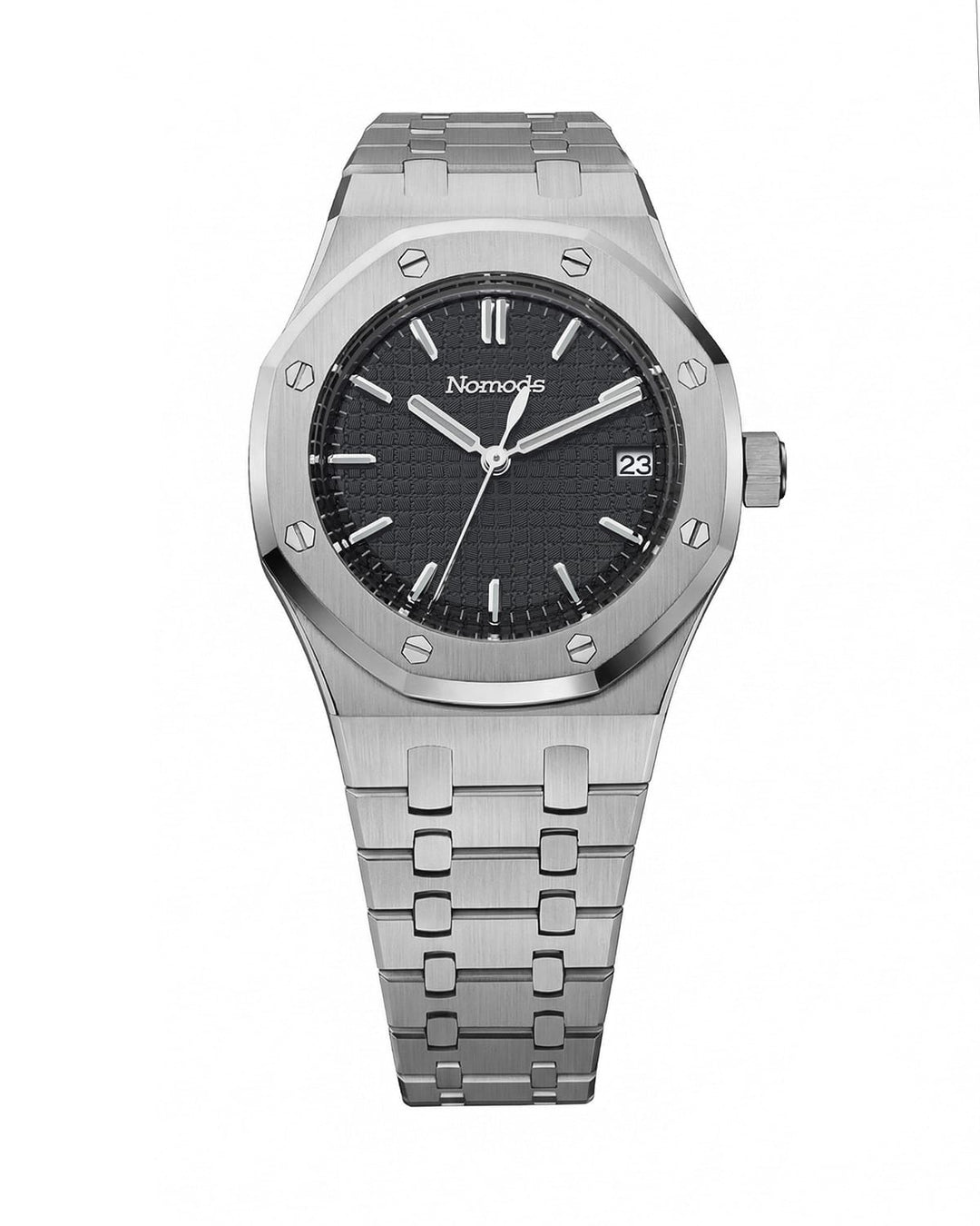 Nomods Watches Royal Oak 37mm – Silver / Black