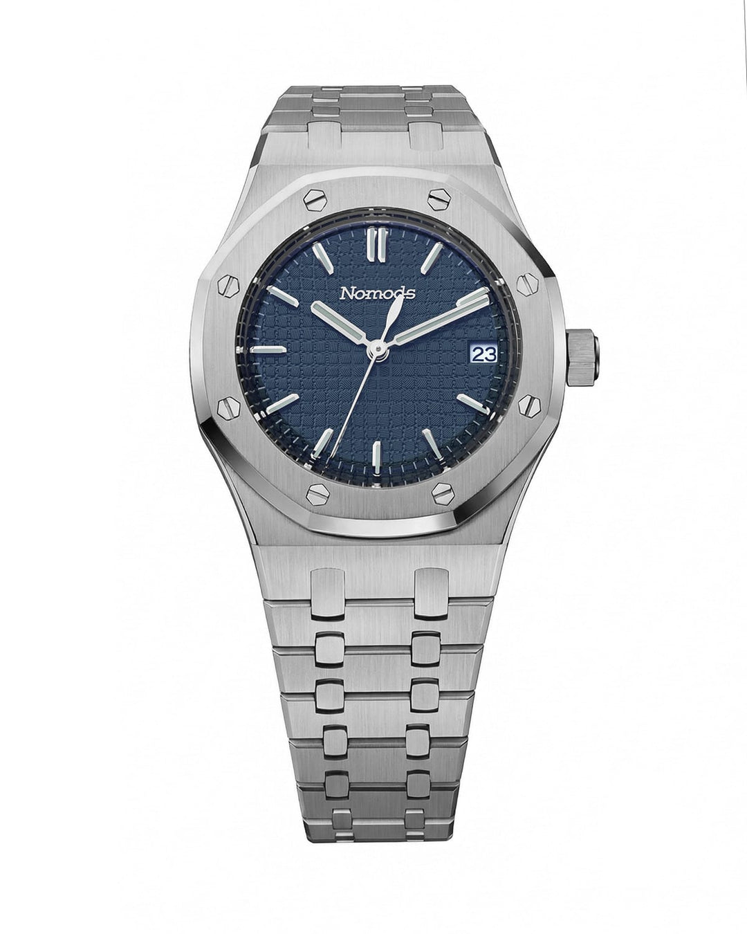 Nomods Watches Royal Oak 37mm – Silver / Blue