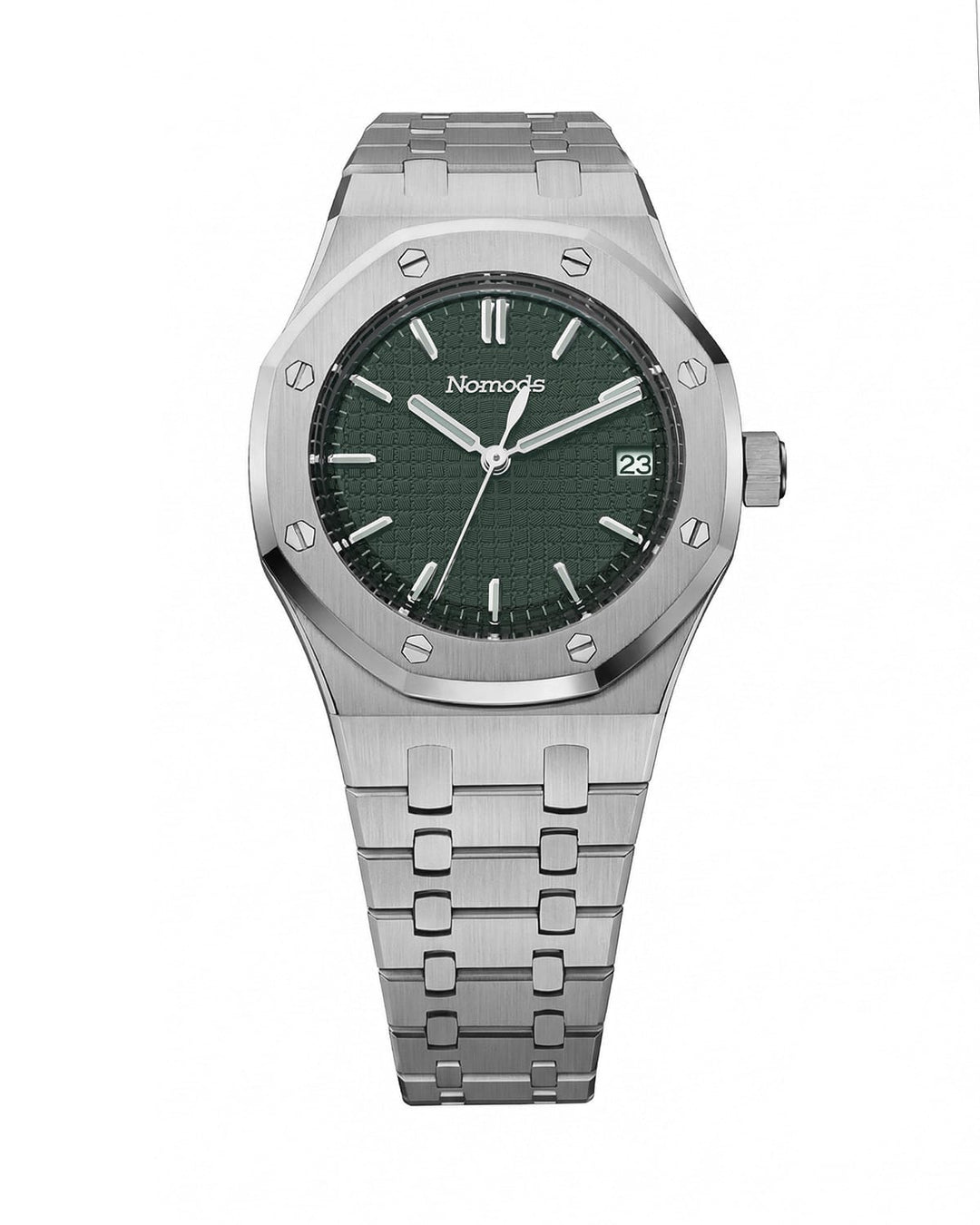 Nomods Watches Royal Oak 37mm – Silver / Green