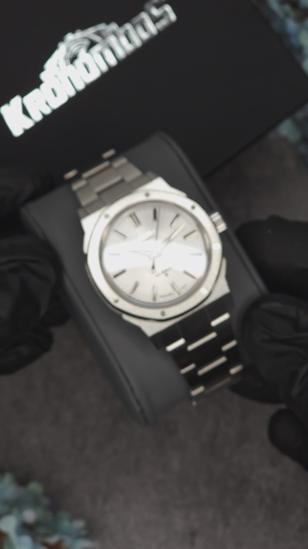 Sølv Petrichor Seiko Mod Kasse – NH35